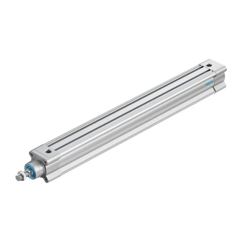 Festo Pneumatic Piston Rod Cylinder 40mm Bore, 400mm Stroke, Double Acting, Through Hole Mount DSBC-40-400-PPSA-N3