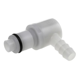 Colder Products Hose Connector Acetal Body 6.35 mm Inside Diameter 8.3 bar Operating Pressure PLCD23004