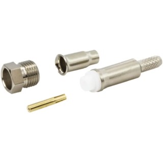 TE Connectivity FME Series 50 Ω Coaxial Connector Cable Female FME Straight Body Crimp 1-1337551-0