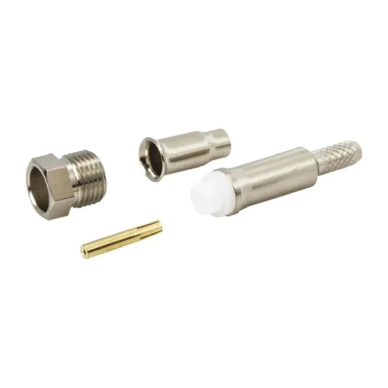 TE Connectivity FME Series 50 Ω Coaxial Connector Cable Female FME Straight Body Crimp 1-1337551-0