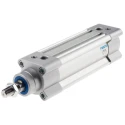 Festo Pneumatic Piston Rod Cylinder Aluminium Body Double Acting, 40mm Bore, 80mm Stroke, 12 bar Pressure DSBC-40-80-PPVA-N3