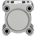 Festo Pneumatic Piston Rod Cylinder Aluminium Body Double Acting, 40mm Bore, 80mm Stroke, 12 bar Pressure DSBC-40-80-PPVA-N3
