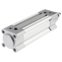 Festo Pneumatic Piston Rod Cylinder Aluminium Body Double Acting, 40mm Bore, 80mm Stroke, 12 bar Pressure DSBC-40-80-PPVA-N3