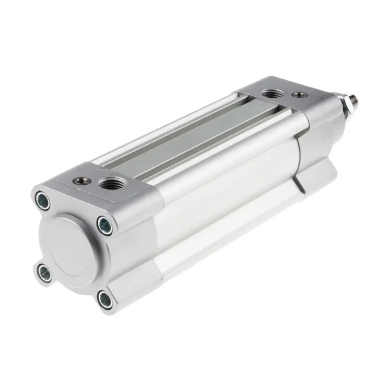Festo Pneumatic Piston Rod Cylinder Aluminium Body Double Acting, 40mm Bore, 80mm Stroke, 12 bar Pressure DSBC-40-80-PPVA-N3