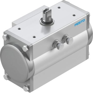 Festo Pneumatic Rotary Actuator Double Acting 20mm Bore 8 Bar Maximum Pressure DFPD-20-RP-90-RD-F04