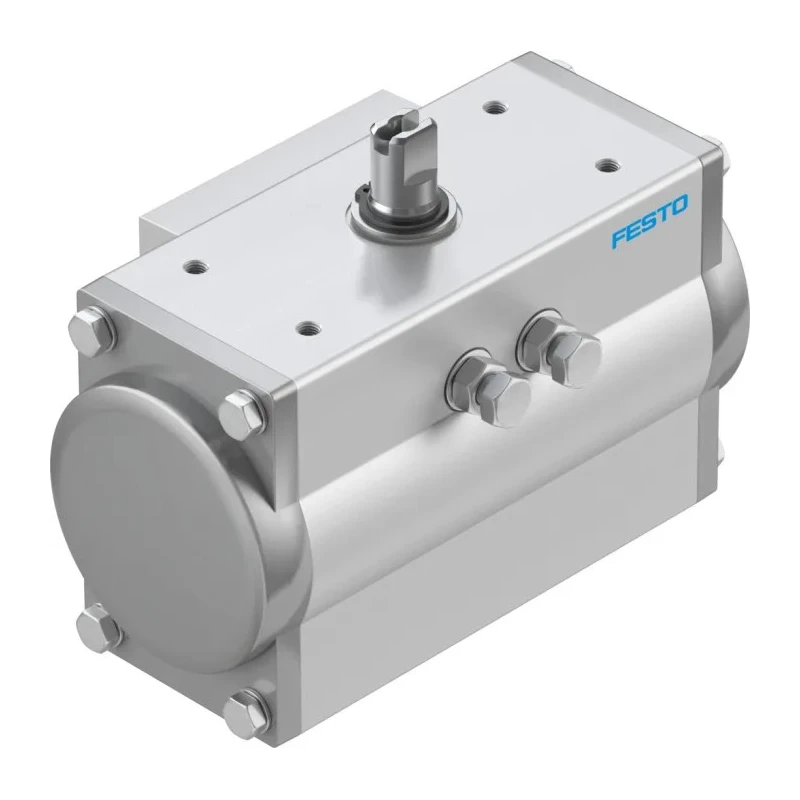 Festo Pneumatic Rotary Actuator Double Acting 20mm Bore 8 Bar Maximum Pressure DFPD-20-RP-90-RD-F04