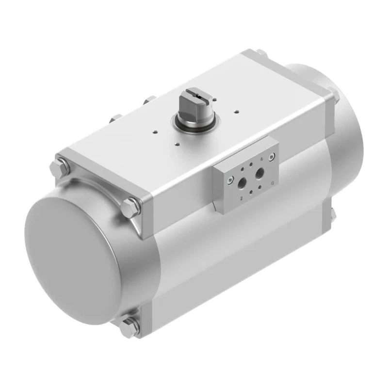 Festo Pneumatic Rotary Actuator Double Acting Action 300mm Bore 8 bar Maximum Pressure DFPD-300-RP-90-RD-F0710