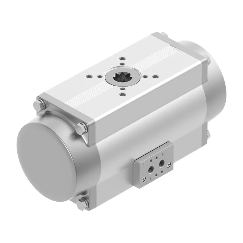 Festo Pneumatic Rotary Actuator Double Acting Action 300mm Bore 8 bar Maximum Pressure DFPD-300-RP-90-RD-F0710