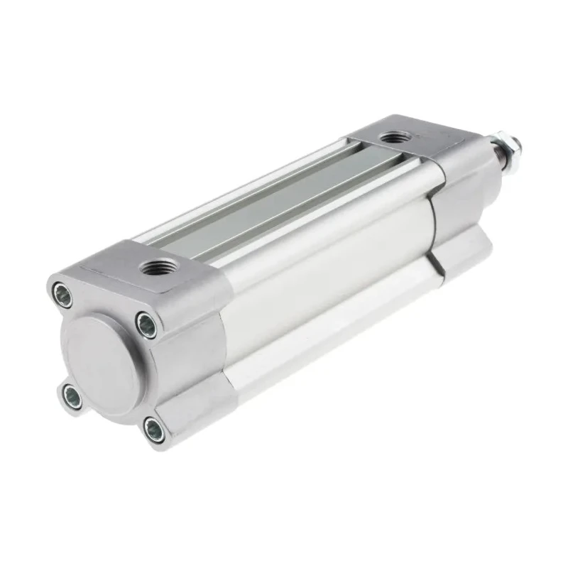 Festo Pneumatic Piston Rod Cylinder 40mm Bore 80mm Stroke Aluminium Body Double Acting DSBC-40-80-PPSA-N3