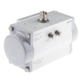 Festo Pneumatic Rotary Actuator Single Acting 20mm Bore 8 bar Pressure 7.3Nm Torque DFPD-40-RP-90-RS30-F0507