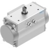 Festo Pneumatic Rotary Actuator Single Acting 8 bar Pressure 20mm Bore DFPD-20-RP-90-RS30-F04