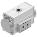 Festo Pneumatic Rotary Actuator Single Acting 8 bar Pressure 20mm Bore DFPD-20-RP-90-RS30-F04