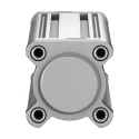 Festo Pneumatic Piston Rod Cylinder 40mm Bore, 500mm Stroke, Double Acting, Aluminium Body, Air Cushion DSBC-40-500-PPSA-N3