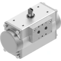 Festo Pneumatic Rotary Actuator Single Acting 8 bar Pressure 20mm Bore DFPD-20-RP-90-RS30-F04