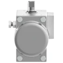 Festo Pneumatic Rotary Actuator Single Acting 8 bar Pressure 20mm Bore DFPD-20-RP-90-RS30-F04