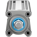 Festo Pneumatic Piston Rod Cylinder 40mm Bore, 500mm Stroke, Double Acting, Aluminium Body, Air Cushion DSBC-40-500-PPSA-N3