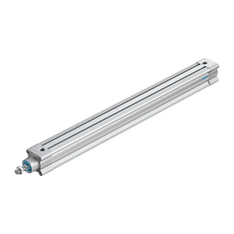 Festo Pneumatic Piston Rod Cylinder 40mm Bore, 500mm Stroke, Double Acting, Aluminium Body, Air Cushion DSBC-40-500-PPSA-N3