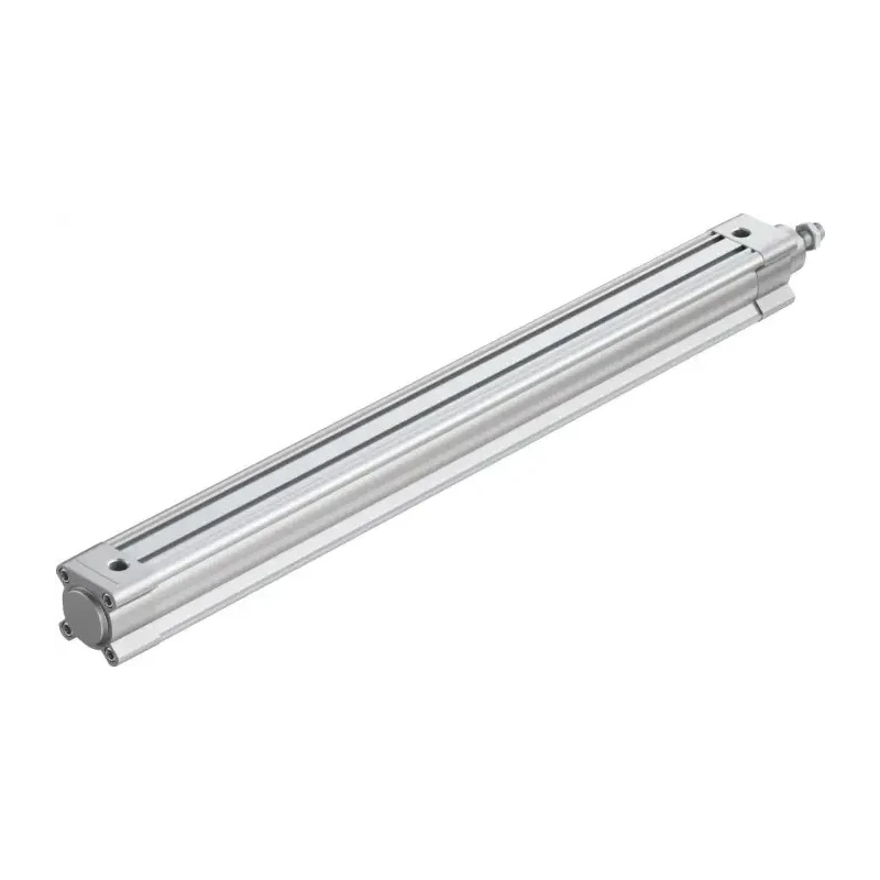 Festo Pneumatic Piston Rod Cylinder 40mm Bore, 500mm Stroke, Double Acting, Aluminium Body, Air Cushion DSBC-40-500-PPSA-N3