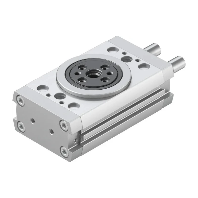 Festo Pneumatic Rotary Actuator Double Acting 20mm Bore 10 bar Max Operating Pressure 180° Rotation DRRD-20-180-FH-Y9A