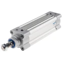 Festo Pneumatic Piston Rod Cylinder DSBC Series 50mm Bore, 125mm Stroke, Double Acting, Aluminium Body DSBC-50-125-PPVA-N3
