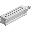 Festo Pneumatic Piston Rod Cylinder DSBC Series 50mm Bore, 125mm Stroke, Double Acting, Aluminium Body DSBC-50-125-PPVA-N3