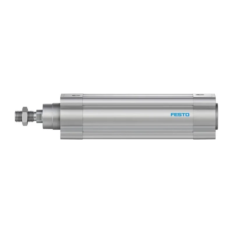 Festo Pneumatic Piston Rod Cylinder DSBC Series 50mm Bore, 125mm Stroke, Double Acting, Aluminium Body DSBC-50-125-PPVA-N3