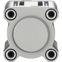 Festo Pneumatic Piston Rod Cylinder DSBC Series 50mm Bore, 125mm Stroke, Double Acting, Aluminium Body DSBC-50-125-PPVA-N3