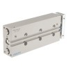 Festo Pneumatic Guided Cylinder 12mm Bore, 100 mm Stroke, Double Acting, Through Hole Mount, Wrought DFM-12-100-P-A-GF