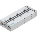 Festo Pneumatic Guided Cylinder 12mm Bore, 100 mm Stroke, Double Acting, Through Hole Mount, Wrought DFM-12-100-P-A-GF