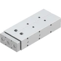 Festo Pneumatic Guided Cylinder 12mm Bore, 100 mm Stroke, Double Acting, Through Hole Mount, Wrought DFM-12-100-P-A-GF
