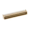Molex PMC Mezzanine Series Straight Surface PCB Header, 64 Contacts, 2 Rows, 1 mm Pitch, Shrouded 71436-0164