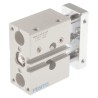 Festo Pneumatic Guided Cylinder 12mm Bore Double Acting Through Hole Mount 10 bar Max Pressure DFM-12-10-P-A-GF
