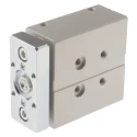 Festo Pneumatic Guided Cylinder 12mm Bore 25mm Stroke Double Acting Through Hole Mount DFM Series DFM-12-25-P-A-GF