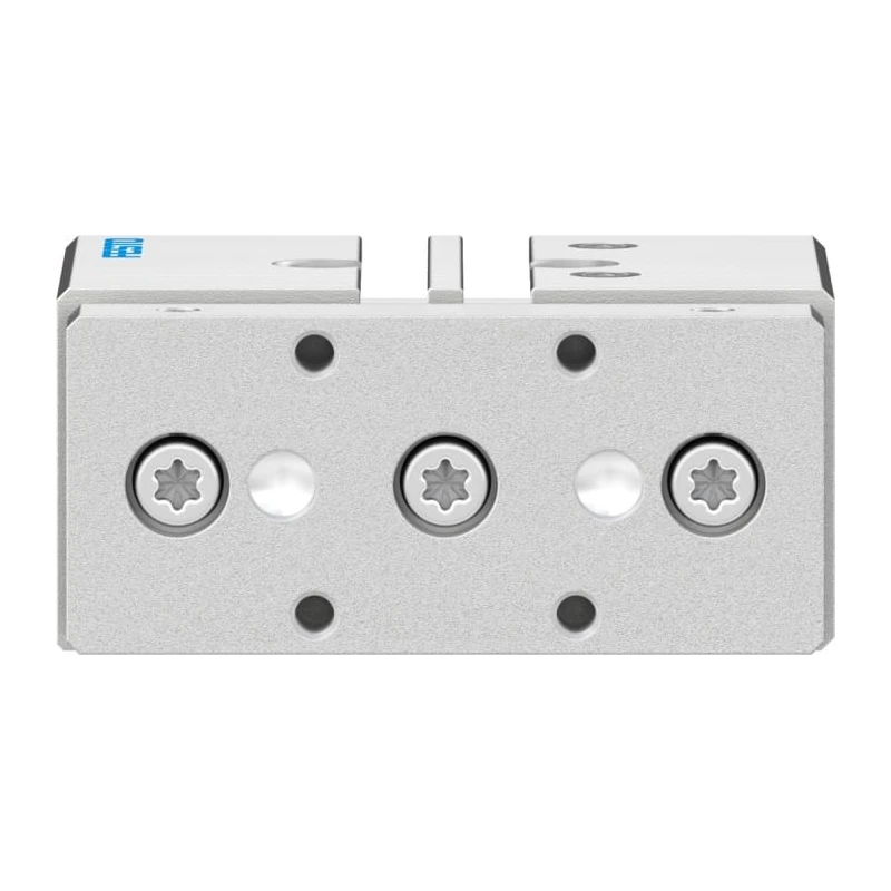 Festo Pneumatic Guided Cylinder 12mm Bore Double Acting Through Hole Mount 10 bar Max Pressure DFM-12-10-P-A-GF