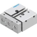 Festo Pneumatic Guided Cylinder 12mm Bore Double Acting Through Hole Mount 10 bar Max Pressure DFM-12-10-P-A-GF