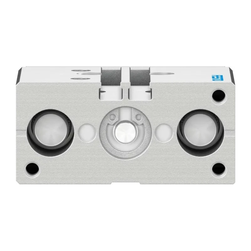 Festo Pneumatic Guided Cylinder 12mm Bore Double Acting Through Hole Mount 10 bar Max Pressure DFM-12-10-P-A-GF