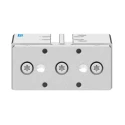 Festo Pneumatic Guided Cylinder 12mm Bore 25mm Stroke Double Acting Through Hole Mount DFM Series DFM-12-25-P-A-GF