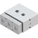 Festo Pneumatic Guided Cylinder 12mm Bore Double Acting Through Hole Mount 10 bar Max Pressure DFM-12-10-P-A-GF