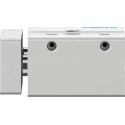 Festo Pneumatic Guided Cylinder 12mm Bore Double Acting Through Hole Mount 10 bar Max Pressure DFM-12-10-P-A-GF