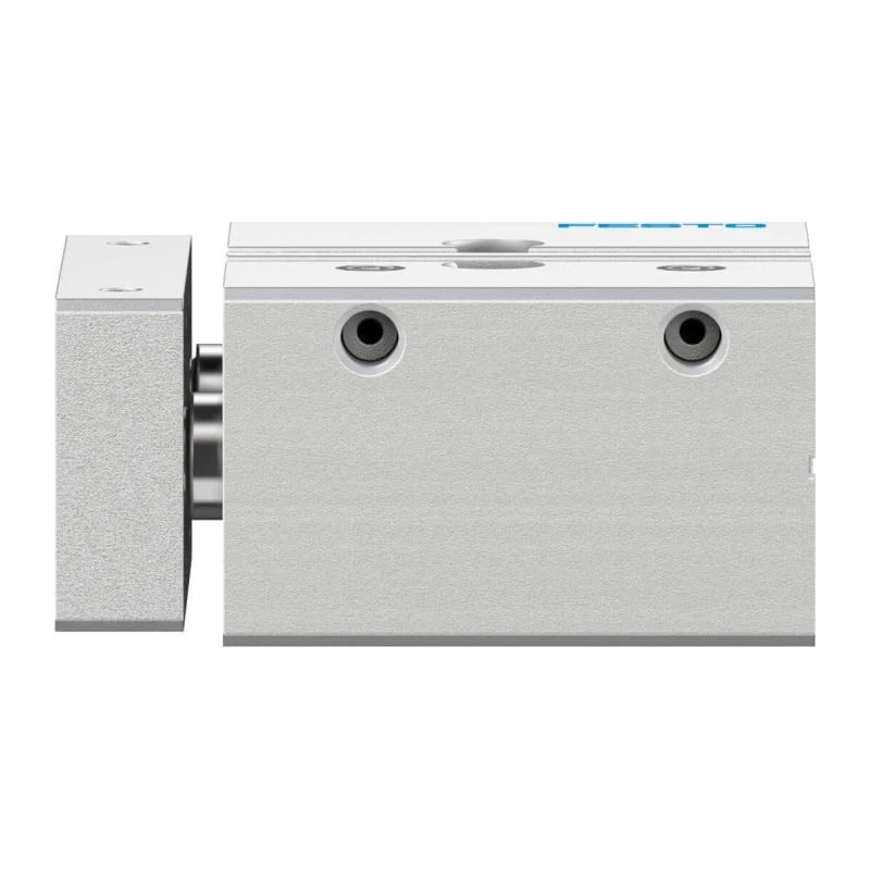 Festo Pneumatic Guided Cylinder 12mm Bore Double Acting Through Hole Mount 10 bar Max Pressure DFM-12-10-P-A-GF