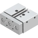 Festo Pneumatic Guided Cylinder 16mm Bore Double Acting Through Hole Mount 10 bar Pressure DFM-16-10-P-A-GF