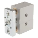 Festo Pneumatic Guided Cylinder 16mm Bore Double Acting Through Hole Mount 10 bar Pressure DFM-16-10-P-A-GF