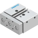 Festo Pneumatic Guided Cylinder 16mm Bore Double Acting Through Hole Mount 10 bar Pressure DFM-16-10-P-A-GF