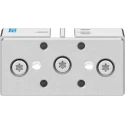 Festo Pneumatic Guided Cylinder 16mm Bore Double Acting Through Hole Mount 10 bar Pressure DFM-16-10-P-A-GF