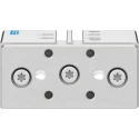 Festo Pneumatic Guided Cylinder 16mm Bore Double Acting 30mm Stroke Aluminum Body DFM-16-30-P-A-KF
