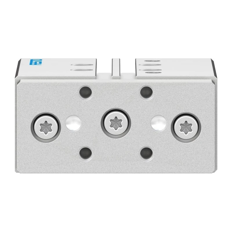 Festo Pneumatic Guided Cylinder 16mm Bore Double Acting 30mm Stroke Aluminum Body DFM-16-30-P-A-KF