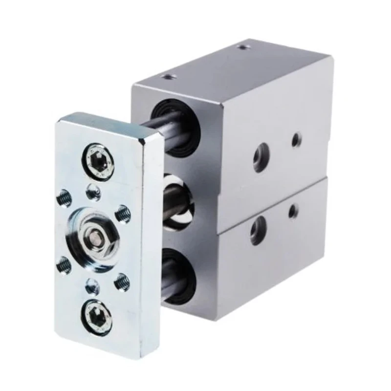 Festo Pneumatic Guided Cylinder 16mm Bore Double Acting 30mm Stroke Aluminum Body DFM-16-30-P-A-KF
