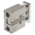 Festo Pneumatic Guided Cylinder 16mm Bore, 20 mm Stroke, Double Acting, Through Hole Mount, Wrought DFM-16-20-P-A-GF