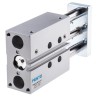 Festo Pneumatic Guided Cylinder 16mm Bore, 40 mm Stroke, Double Acting, Through Hole Mount, Wrought DFM-16-40-P-A-GF