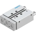 Festo Pneumatic Guided Cylinder 16mm Bore, 40 mm Stroke, Double Acting, Through Hole Mount, Wrought DFM-16-40-P-A-GF